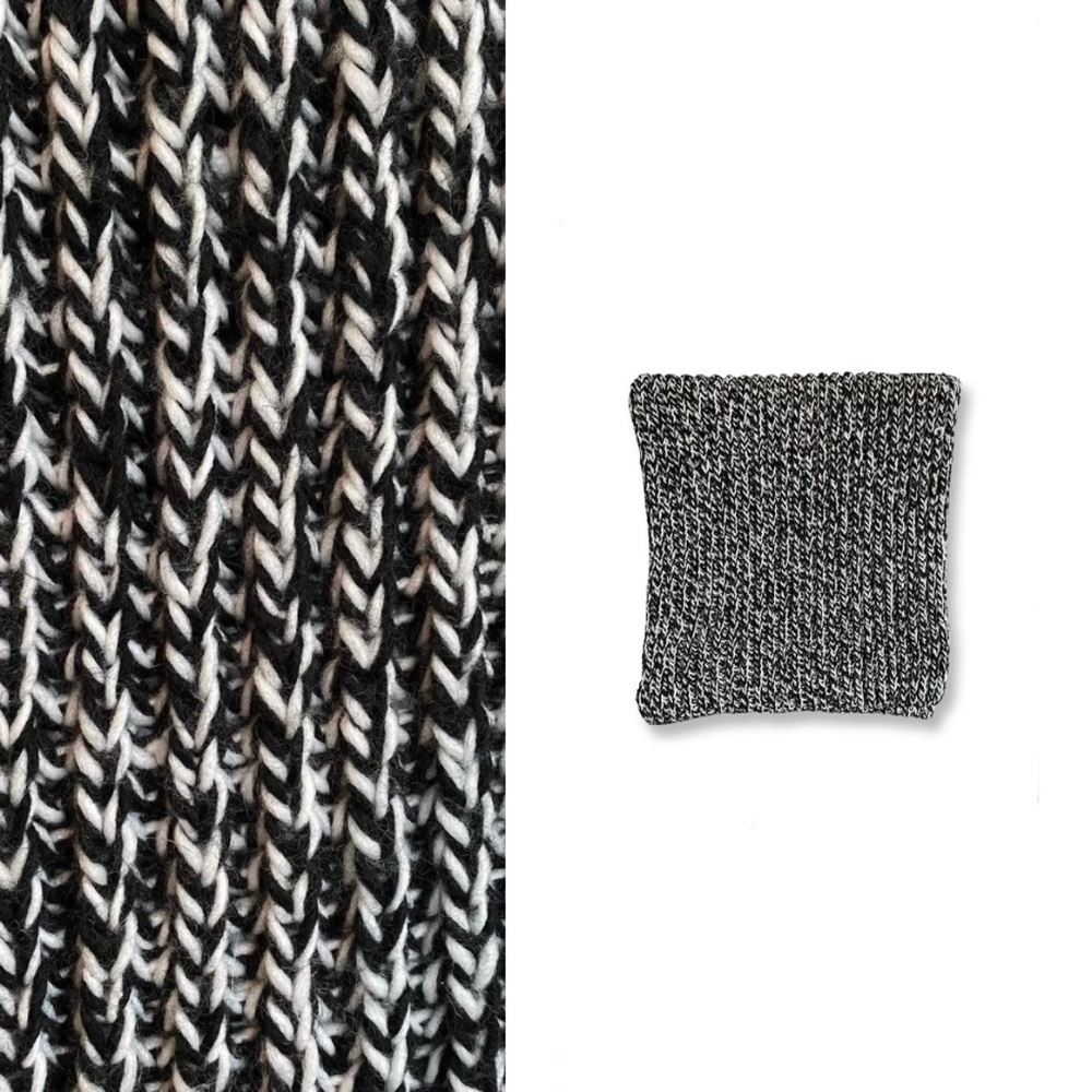 Black & White Infinity Scarf